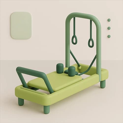 Set de elementos para practicar clase de Pilates