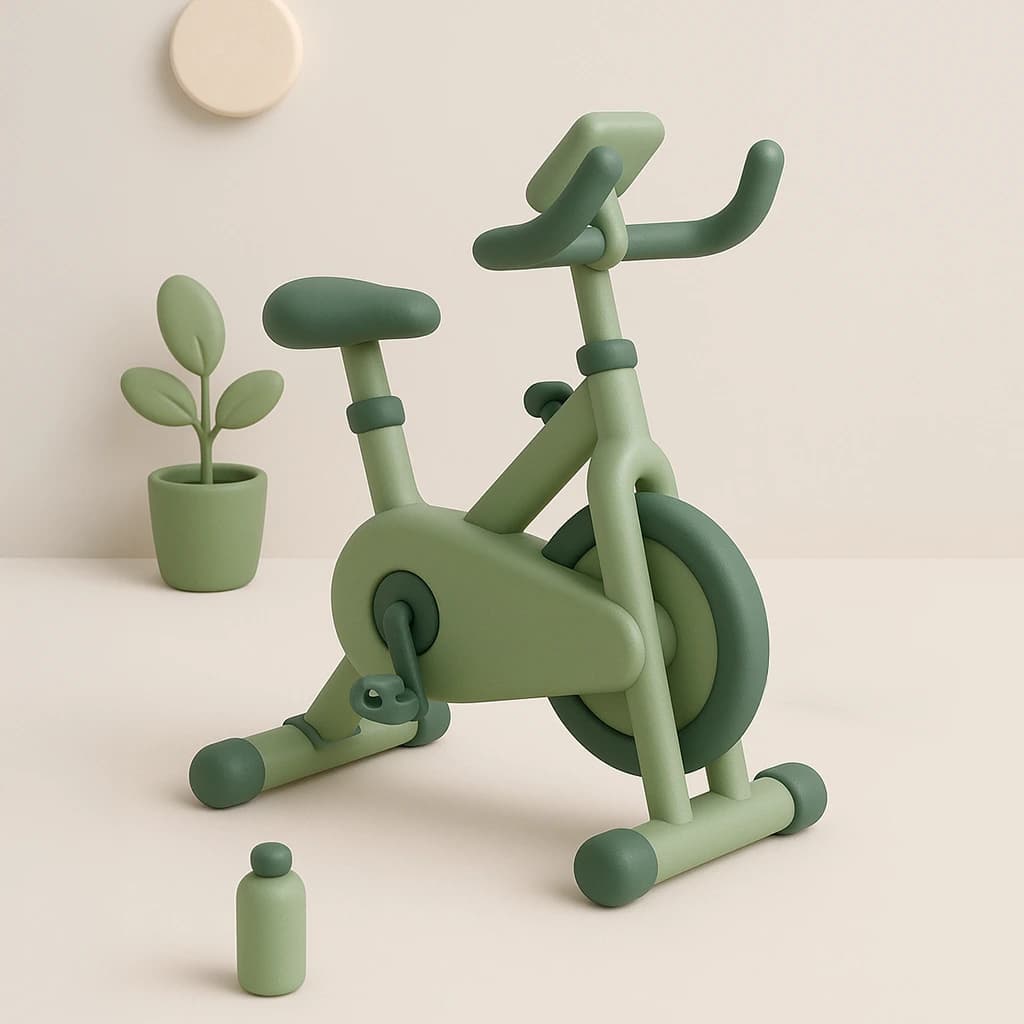 Set de elementos para practicar clase de Spinning